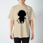 hellchocolateの荒ぶるぴこぴこちゃん「KILL YOU」 スタンダードTシャツ