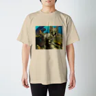 案山子堂のアクア仔サーバル Regular Fit T-Shirt