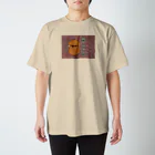 OKOME byNatsumiのクレヨンぽいキノコ絵 Regular Fit T-Shirt