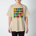 4kakeクリエイティブワーク SUZURI SHOPのくまとビール「BEEAR」アートスタイル Regular Fit T-Shirt