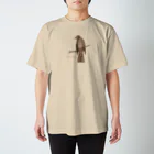 野鳥生活の木立のヒヨドリ Regular Fit T-Shirt