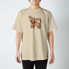 akane_art（茜音工房）のゆるチワワ（オレンジ） Regular Fit T-Shirt