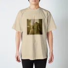 sagasimonoのshakoh(斜光) Regular Fit T-Shirt