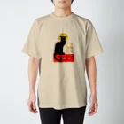 スマイル３９のBlack Cat by ﾛｰﾄﾚｯｸ Regular Fit T-Shirt