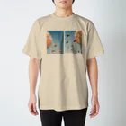 EndofNovemberの空中ブランコbeige（フィルム写真） スタンダードTシャツ