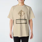 クモブランドの文字 Regular Fit T-Shirt