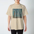 Leela Takakiのあおいそらしろいくも Regular Fit T-Shirt