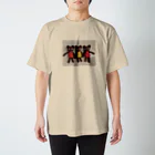 cy-egg.factoryの編みクマ Friends Regular Fit T-Shirt