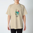 YaPonのクリームソーダ Regular Fit T-Shirt