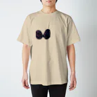 ニュー水青のユウのひっかき蝶々 Regular Fit T-Shirt