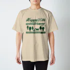 うまやさんの馬の学校20周年（グリーン） Regular Fit T-Shirt