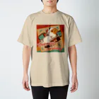 LichtmuhleのGuineapig Holiday スタンダードTシャツ