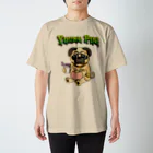 VS worldのYOUNG PUG スタンダードTシャツ