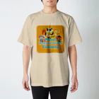 Quatre Illustrationの惑星再生カンパニー01 Regular Fit T-Shirt