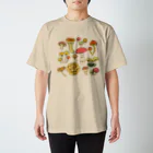 こもれび村のきのこ大集合 スタンダードTシャツ