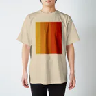 Go_Easy_With_ItのOrange gradation Regular Fit T-Shirt