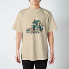 小物語-KoMoNoGaTaRi-の金魚畑 スタンダードTシャツ