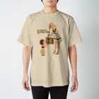 Quatre IllustrationのLQB1967_04_憧れのおねえさん スタンダードTシャツ