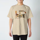 Quatre IllustrationのLQB1967_07_雑貨と女性 スタンダードTシャツ