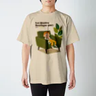 Quatre IllustrationのLQB1967_10_退屈 スタンダードTシャツ