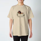 SHIROFUNE_mooooの魚類　chigau スタンダードTシャツ