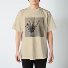 NAOTO117のFlower ら・い・ふ Regular Fit T-Shirt