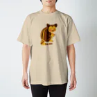 ちゃこぺん（SUZURI店）のセスジキノボリカンガルー Regular Fit T-Shirt