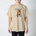 クオッカ☆ラッコ☆ minamoonplusのクオッカ Sweet Quokka スタンダードTシャツ