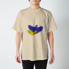 tagame_88の#ウクライナ　応援　平和の鳩 スタンダードTシャツ