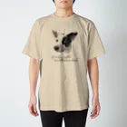 愛犬商事の偉犬みたいな雰囲気の犬 スタンダードTシャツ