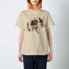 和もの雑貨 玉兎の百鬼夜行絵巻 鍋坊主【絵巻物・妖怪・かわいい】 Regular Fit T-Shirt