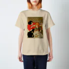 Le cabinet de curiositéのCompagnie Francaise des chocolats et des thes , Théophile Alexandre Steinlen スタンダードTシャツ