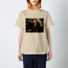 歴史グッツショップのドラクロワ「民衆を導く自由の女神」 Regular Fit T-Shirt