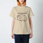 nins・にんずのかわいいモルモット (ペルビアン) スタンダードTシャツ