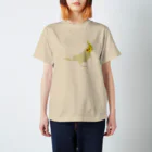 動物モチーフ雑貨店　うちのこのオカメインコ　ルチノー Regular Fit T-Shirt