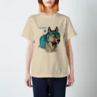 工房斑狼のwolfdogA スタンダードTシャツ