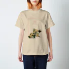 ZEN art marketのAJISAI ni TSUBAME｜スタンダードTシャツ Regular Fit T-Shirt