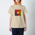 3×3 のドット絵の笑う花 - 3×3 のドット絵 Regular Fit T-Shirt