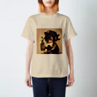 Kins.のa kid with the guitar スタンダードTシャツ