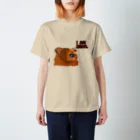 うたた寝ヒカルのI AM BEAR （カラー） Regular Fit T-Shirt