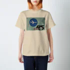 YS VINTAGE WORKSのチェコ マッチ箱 チェコ航空　CSA 45周年 1968年 スタンダードTシャツ