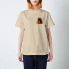 デグーYOMOとハムスターHIMAWARIのスマイルワンポイント Regular Fit T-Shirt