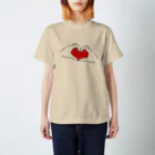 みけにっけ商店のHeart Regular Fit T-Shirt