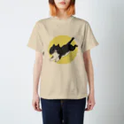 むぎ野のぴょんねこ Regular Fit T-Shirt