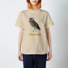 マナカのchuckles owl スタンダードTシャツ