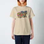 meiroのカラフルなシロクマ Regular Fit T-Shirt