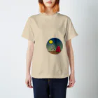 フトンナメクジのa full-moon night - オツキミ Regular Fit T-Shirt