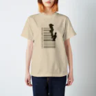 cw_drawのBAR CODE (G) Regular Fit T-Shirt