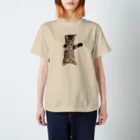 NEKOTORU（ねことる）の魔除け（弱）キジトラ子猫 Regular Fit T-Shirt