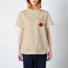 ☆ららくらら☆のハイビスカス・レッド① Regular Fit T-Shirt